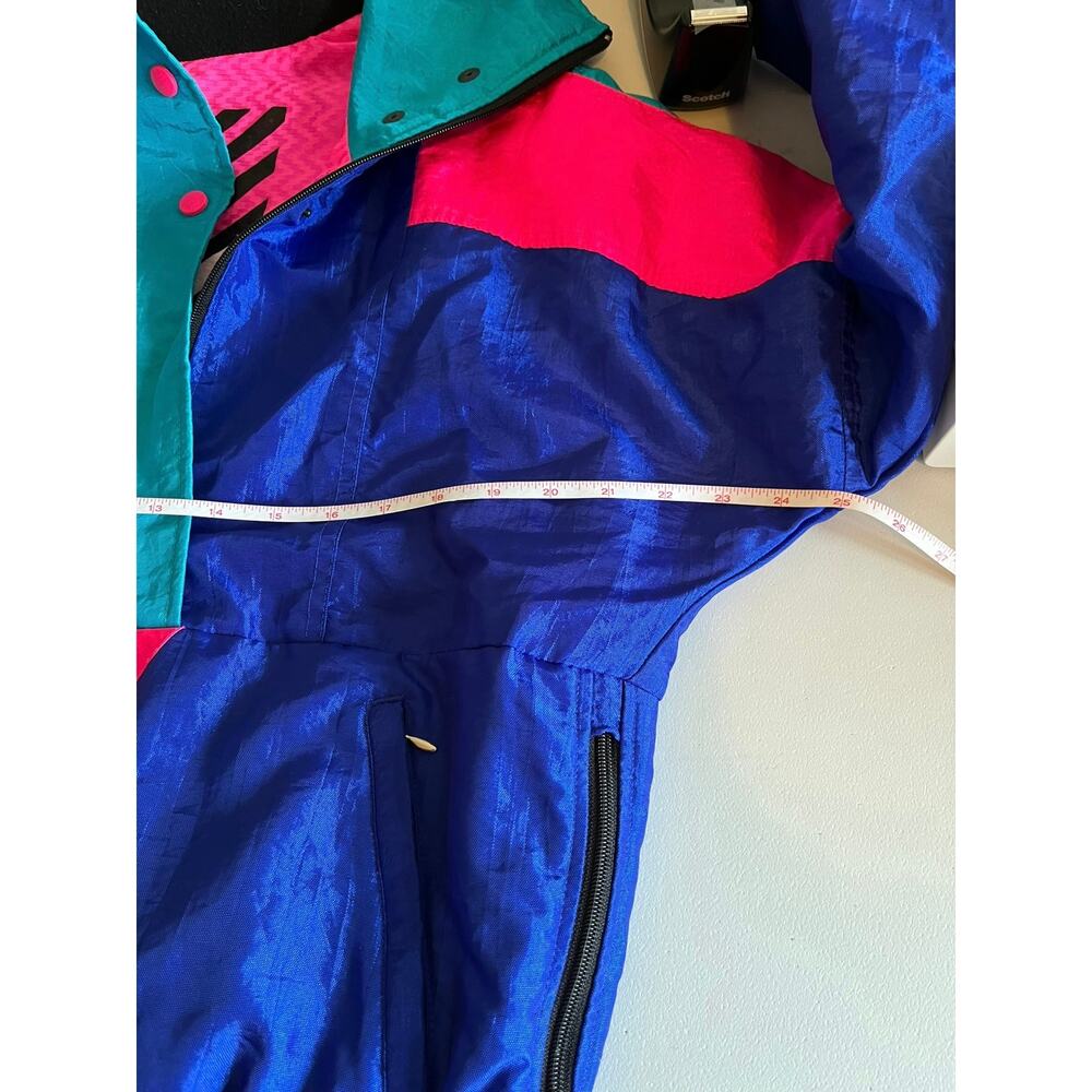 Vintage Sunbuster Ski Jacket Neon Small - Picture 6 of 11